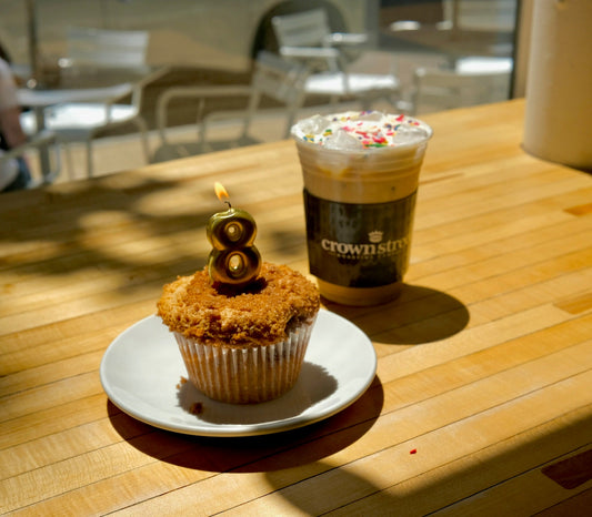 Celebrating 8 Years at Crown Street!