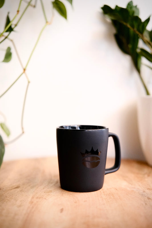 11oz Black Logo Mug