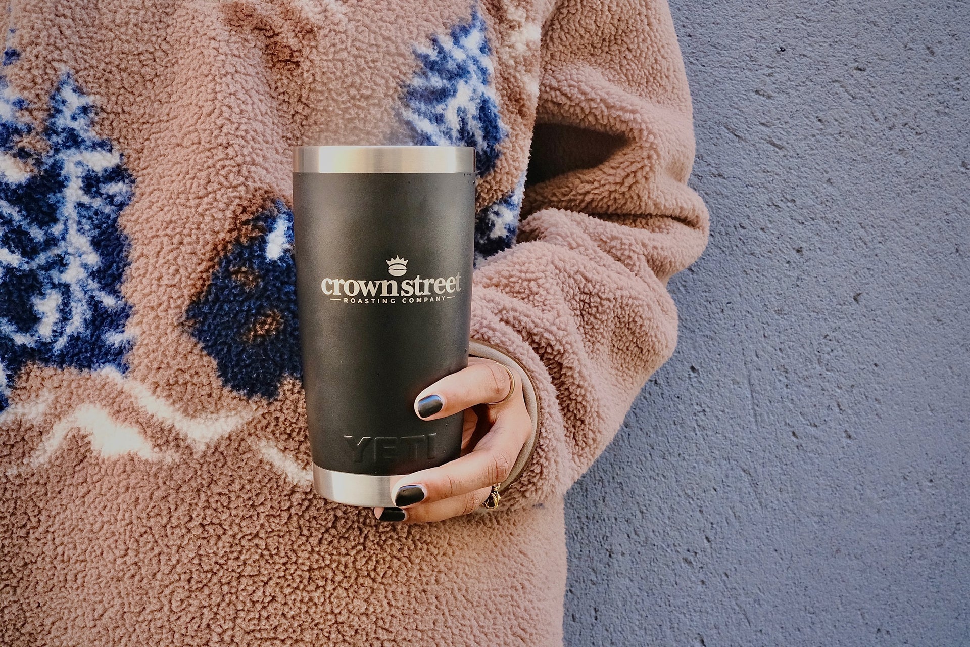 Yeti Custom Crown Street 20oz Tumbler  Crown Street Roasting Company